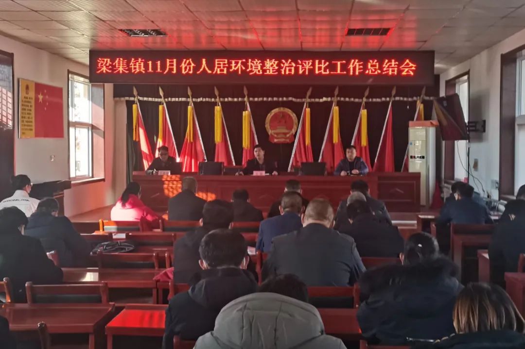 观摩学习找差距 评比督改促提吴桥县梁集镇开展农村人居环境综合整治现场观摩评比活动