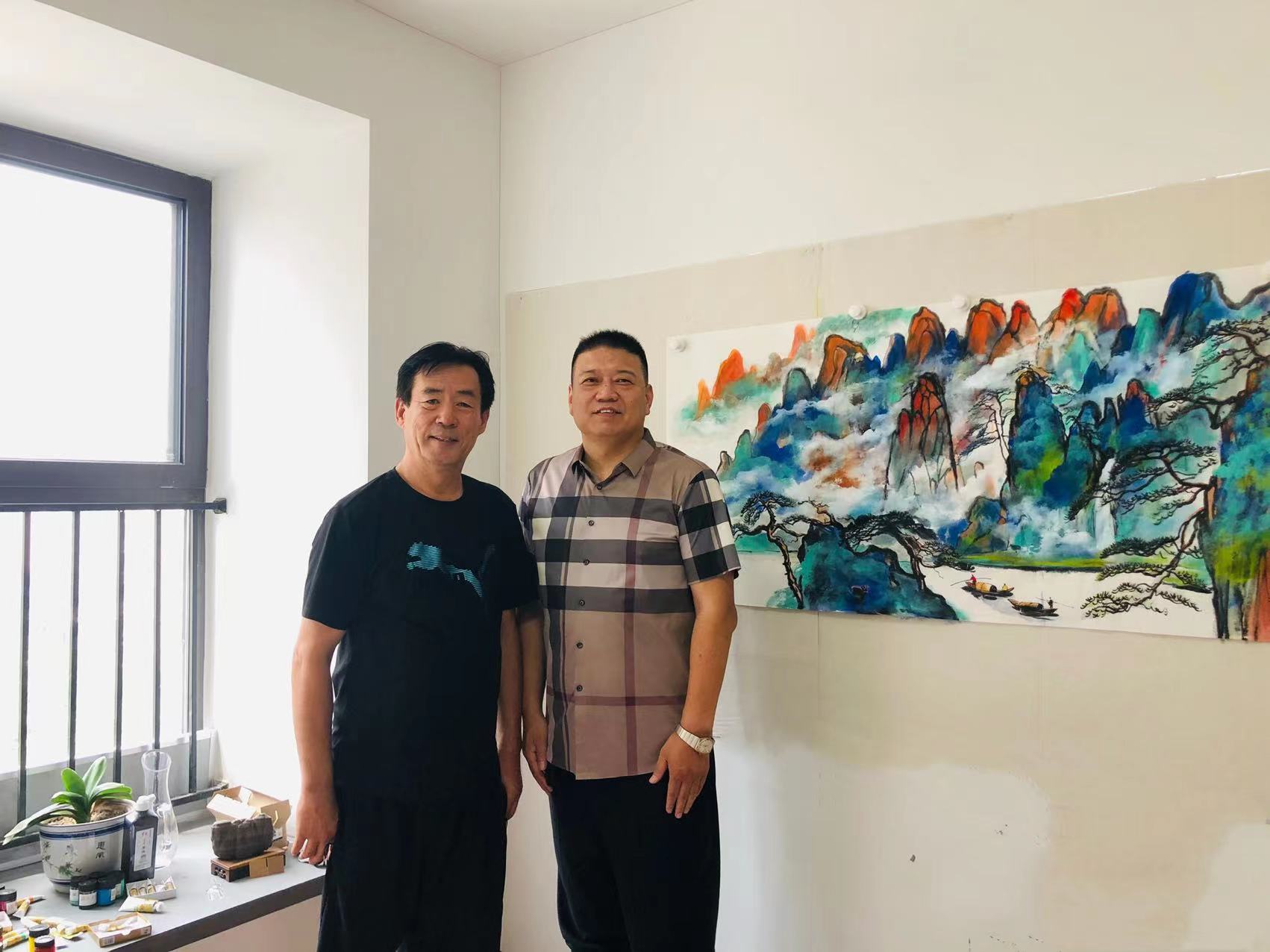 栾建胜：老百姓喜欢的书画名家