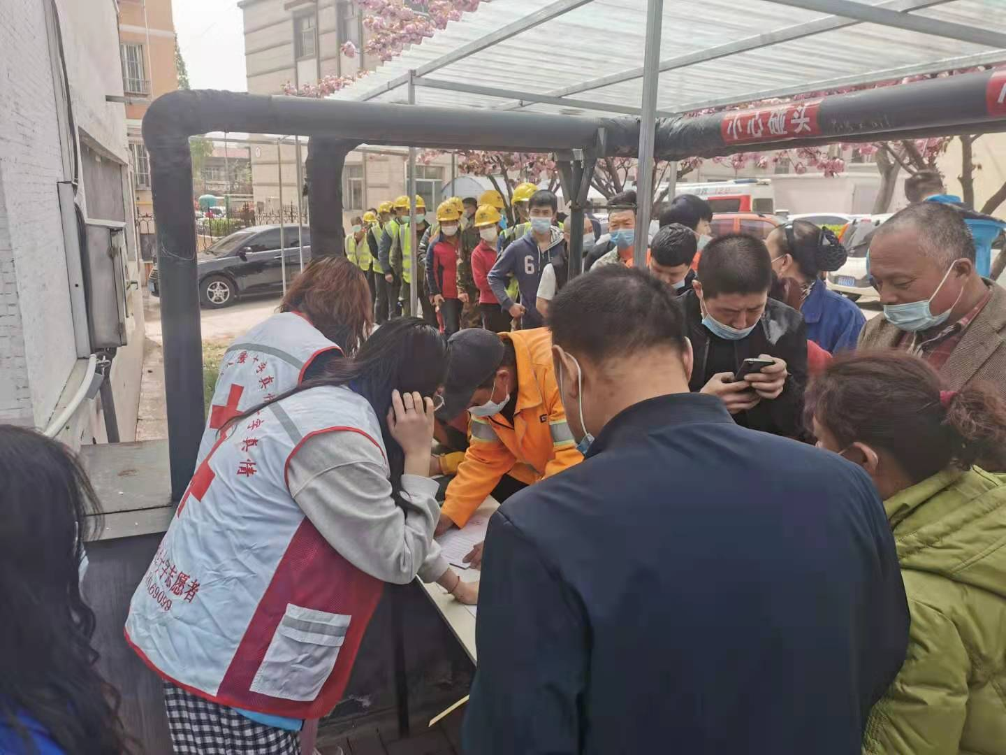 青岛市黄岛区滨海街道计生协会在疫情防控工作中尽显责任担当