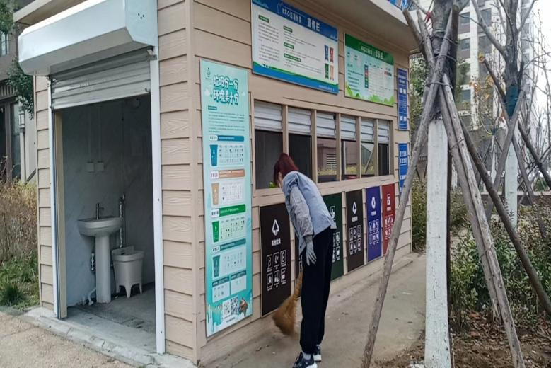 青岛西海岸新区铁山街道复兴社区A区积极创建垃圾分类五星小区