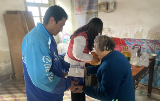 江苏大丰：举办元宵节关爱老党员志愿服务活动