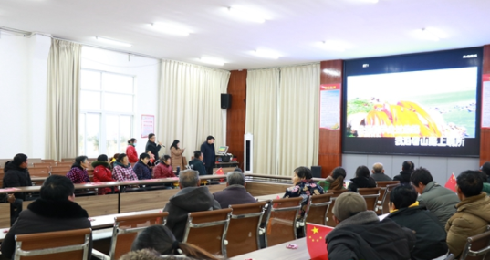 江苏射阳洋马镇：银发歌咏冬训课堂