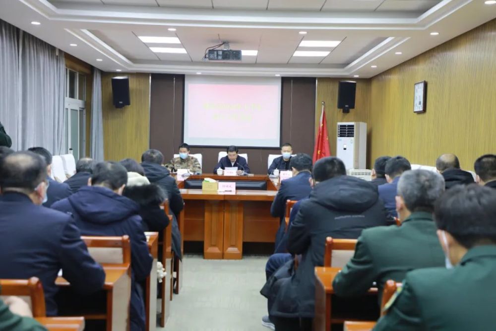 江苏滨海县界牌镇召开2023年春季征兵工作座谈会