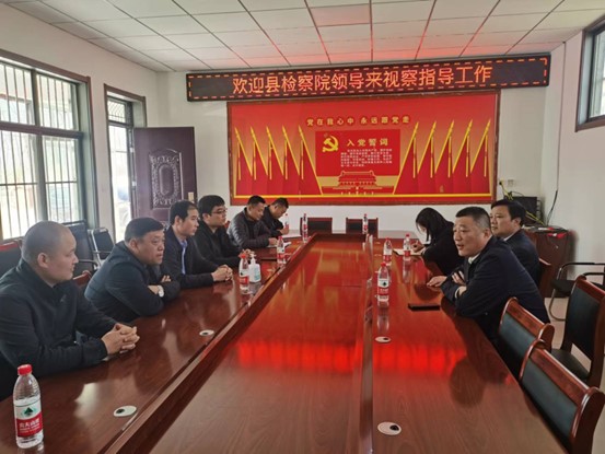 山东省兰陵县检察院领导深入农村问政于民问策于民
