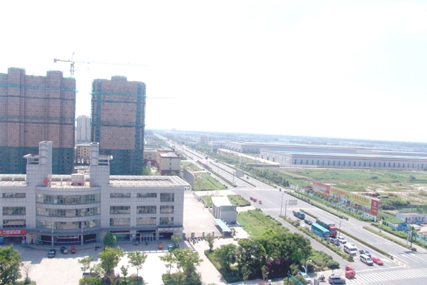 便民服务零距离！江苏盐城建湖县上冈镇经济发达镇创建迈新步