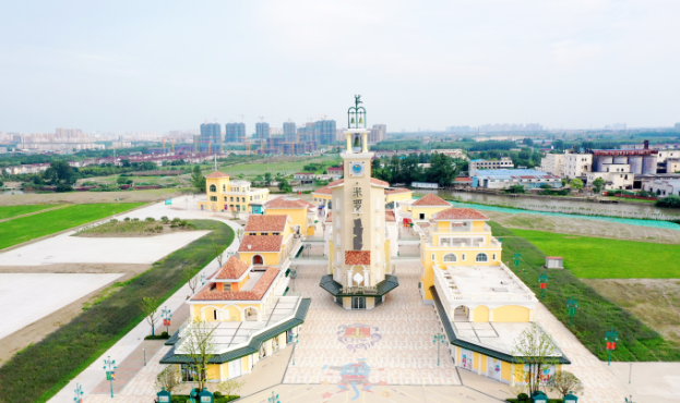 江苏盐城新洋经济区逐绿向美驰而不息