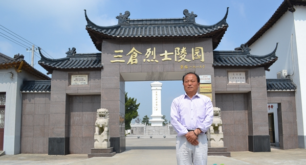 江苏东台市：六旬老兵志愿守陵42载 矢志不渝致力红色传承