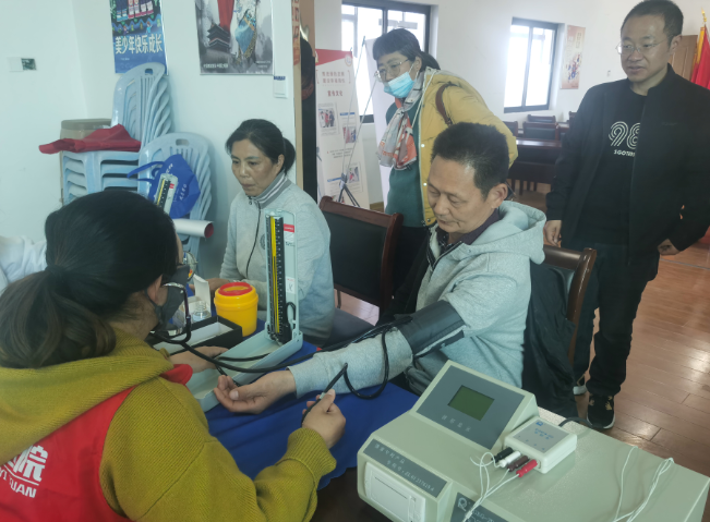 江苏盐城亭湖区大洋街道海悦社区“肿瘤防治”宣传在行动