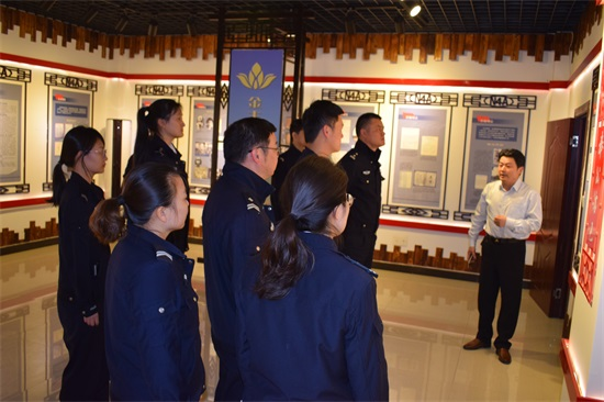 江苏盐城大丰区白驹派出所开展“510 • 思廉日”主题教育活动