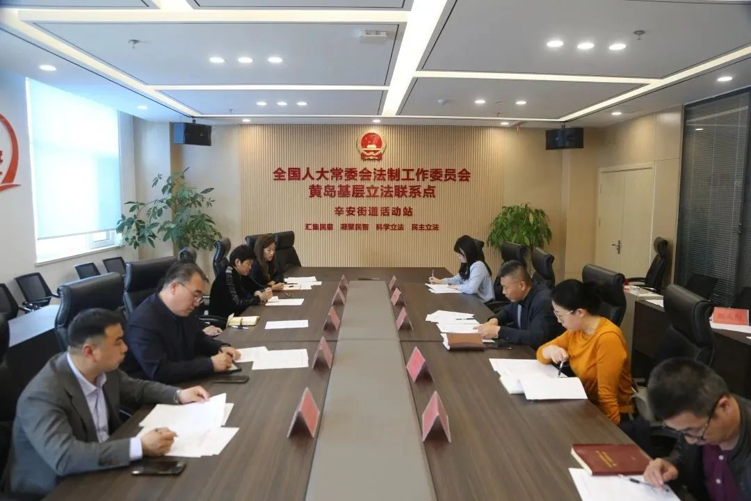 青岛市黄岛区辛安街道人大工委深入学习贯彻2023年全国“两会”精神