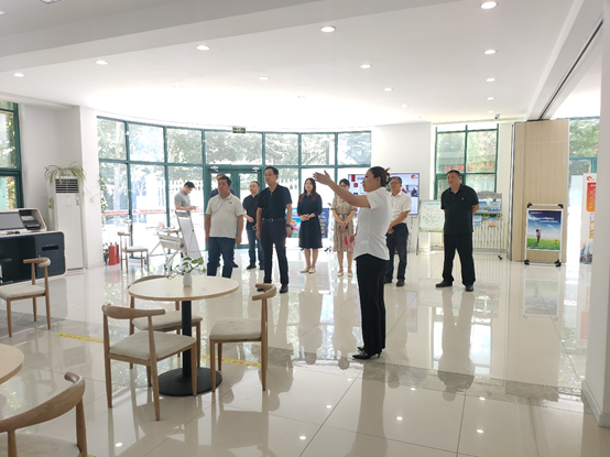 石家庄团市委、青岛团市委一行到青岛西海岸新区辛安街道开展调研交流活动