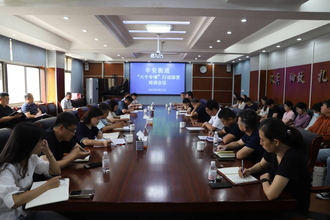 青岛西海岸新区辛安街道扎实推进“六个专项”行动