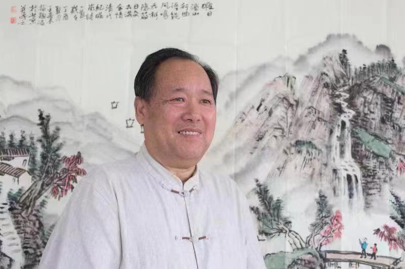 为指画艺术倾其毕生  ——访著名指画艺术家、青岛大明指画研究院院长王春林