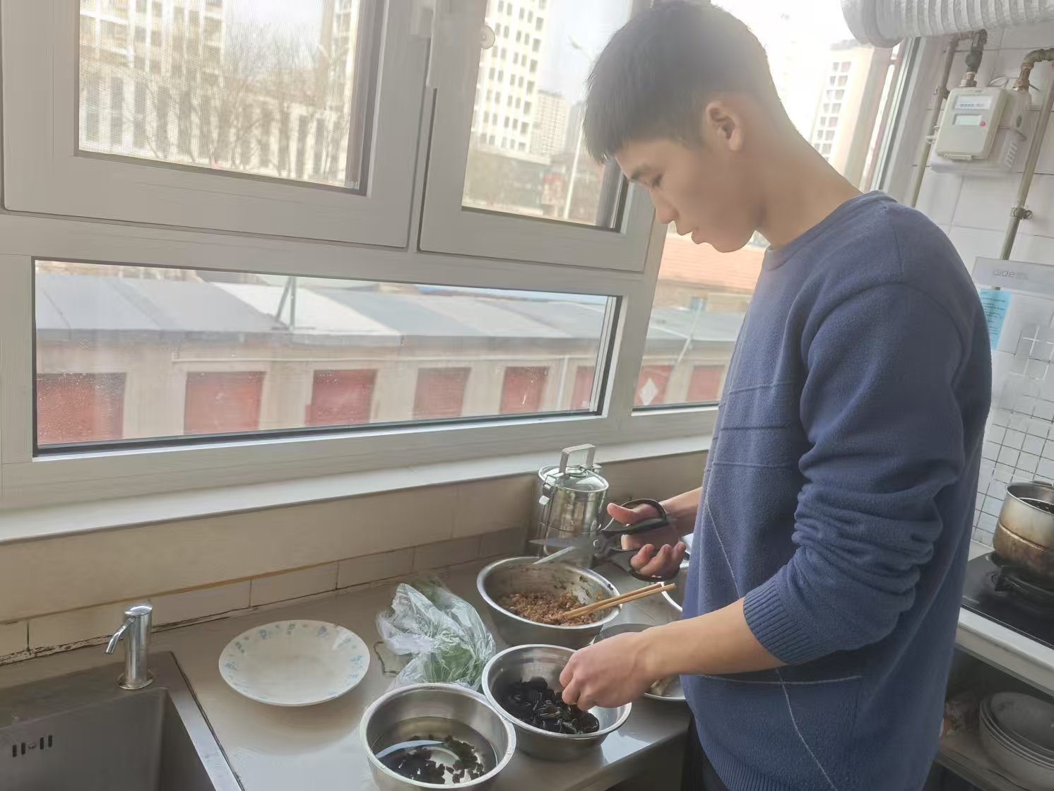 情暖社区，爱心水饺传递新春祝福