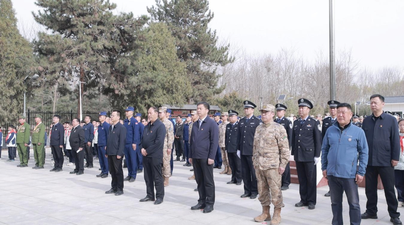 清明追思祭英烈  红色血脉永传承——甘肃武威市举行“追寻·2026·清明祭英烈”主题活动